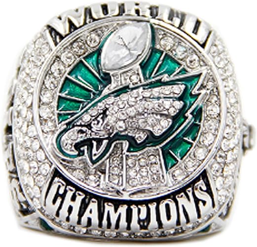 New 2017 Philadelphia Eagles Championship Rings For Man With Box