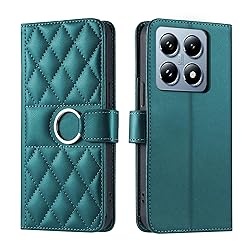 Lucyliy Compatible with Xiaomi 14T Case Flip PU