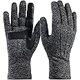 isotoner Women's Spandex Cold Weather Stretch Gloves With Warm Fleece Lining