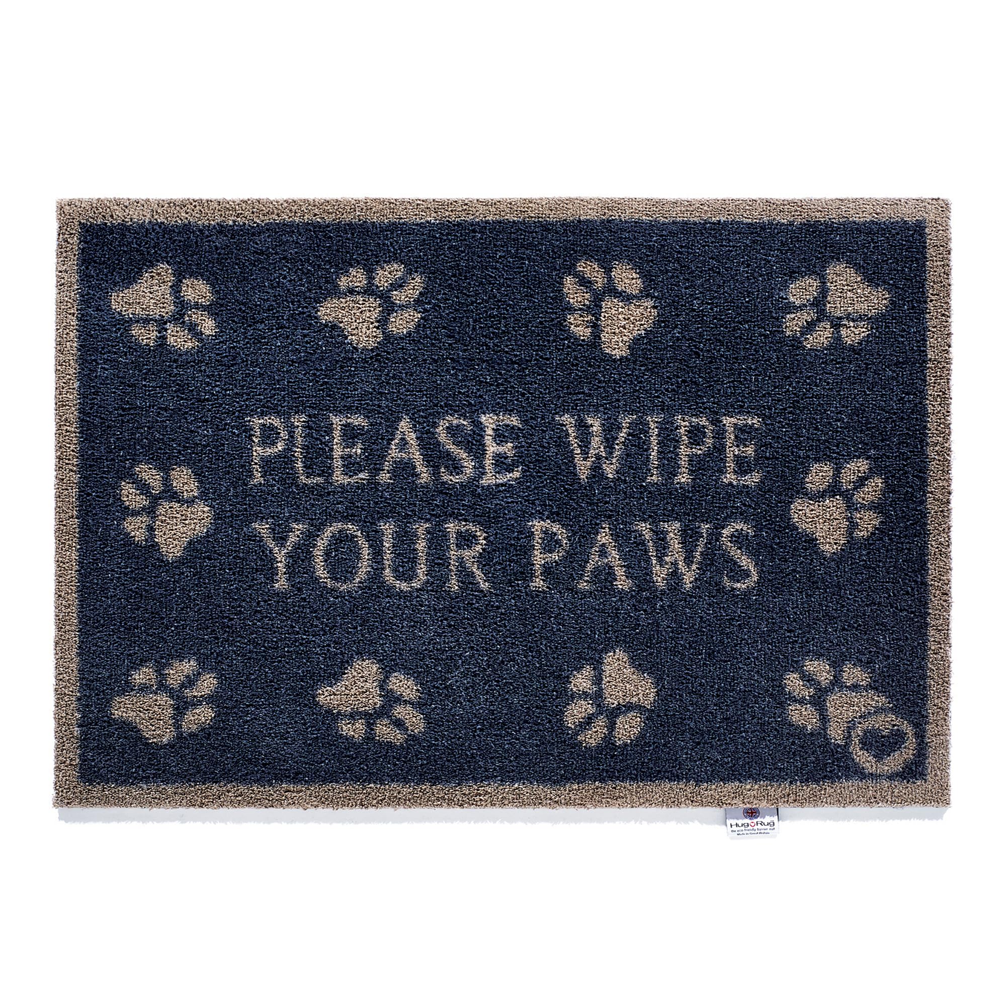 HUG RUG Washable Dirt Trapper Door Mat Kitchen Hallway Doorway, Made in the UK, Pet 10 50x75
