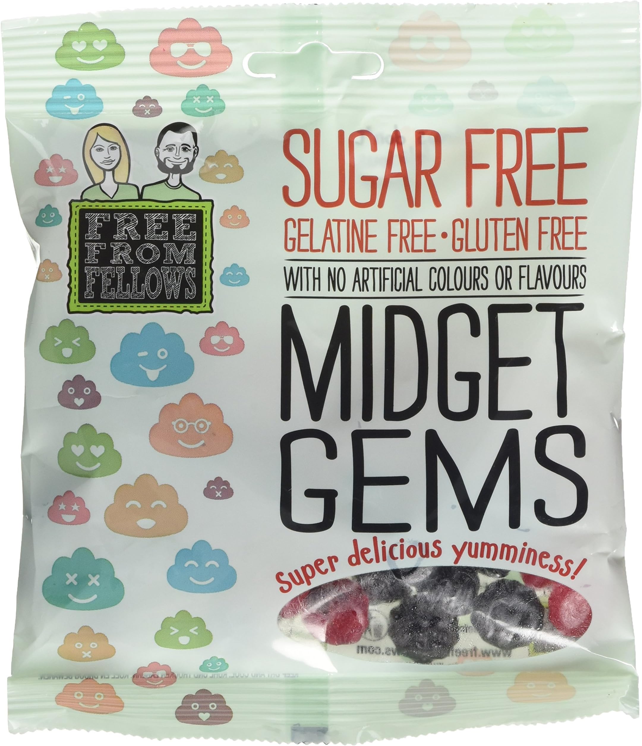 Free From Fellow Midget Gems, 100 g, Pack of 10