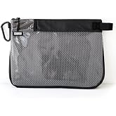 GOBAGS Production Zipper Bags - Electronics &amp; Camera Accessories Bag - Cable organizer, Gear Accessory Pouch, Travel Camera Essentials (Large, Black)