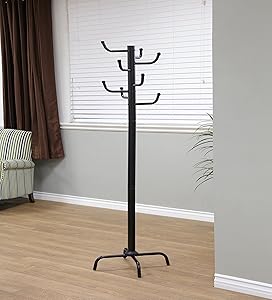Frenchi Home Furnishing Modern Style Metal Eight Hook Coat Rack