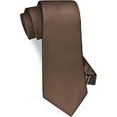 GUSLESON Classic New 3.15"（8cm） Men's Solid Color Necktie Wedding Business Tie + Gift Box