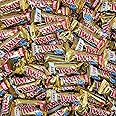 Twix Caramel and Milk Chocolate Fun Size Cookie Bar – LEFT and RIGHT Twix – Individually wrapped Bulk Snack Size Candy Pack (4 Pound)