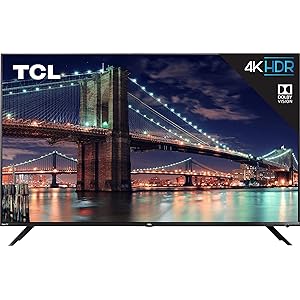 TCL 55R617 55-Inch 4K Ultra HD Roku Smart LED TV (2018 Model)