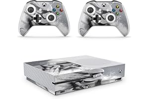 GIZMOZ N GADGETZ Trooper Skins for Xbox One S XBS Console Decal Vinal Sticker + 2 Controller Set