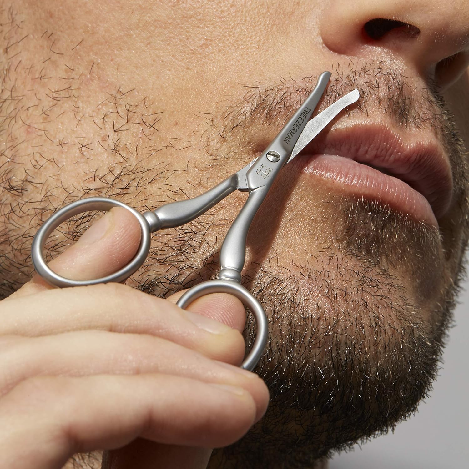 Tweezerman G.E.A.R. Facial Hair Scissors Model No. 29021-MG : Beauty