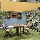 Colegence 10'x10' Square Sun Shade Sail, Permeable