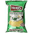 Herr's Sour Cream and Onion Potato Chips, 9 Ounce (Pack of 1) (package may vary)