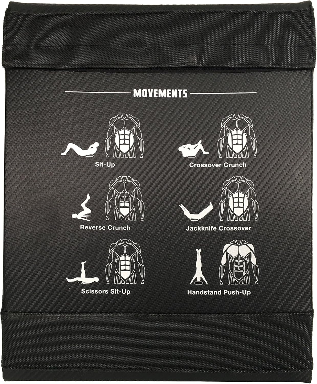 Rage Fitness Core Mat, Abdominal Sit Up Pad for Core Workouts, Black, 15 x 12 x 1.5 : Sports & Outdoors