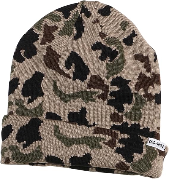 converse camo knit
