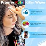 FRAMAR Professional Hair Colour Remover 100 Wipes Dye & Bleach Removal view 4