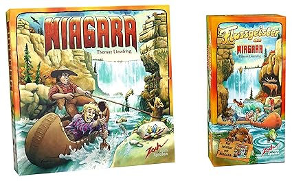 Zoch 601140048 Bundle Niagara mit Erweiterung Flussgeister, Spiel des Jahres 2005