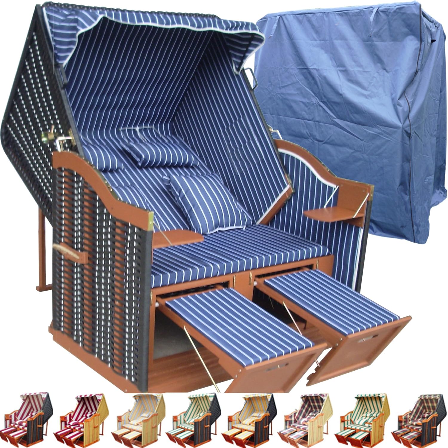 Strandkorb Usedom günstig kaufen für Garten u. Balkon inkl ...