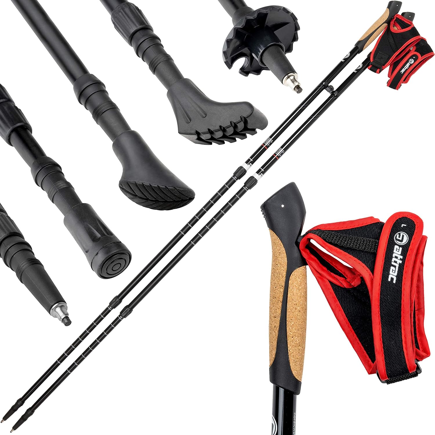nordic walking pole length calculator