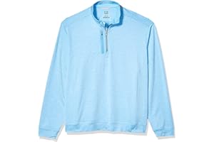 Cutter & Buck Men's Heathered NFL Stealth Drytec Quarter-Zip Jacket