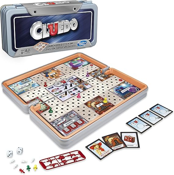 Hasbro Gaming Cluedo Road Trip, edición de Viaje: Amazon.es: Juguetes y juegos