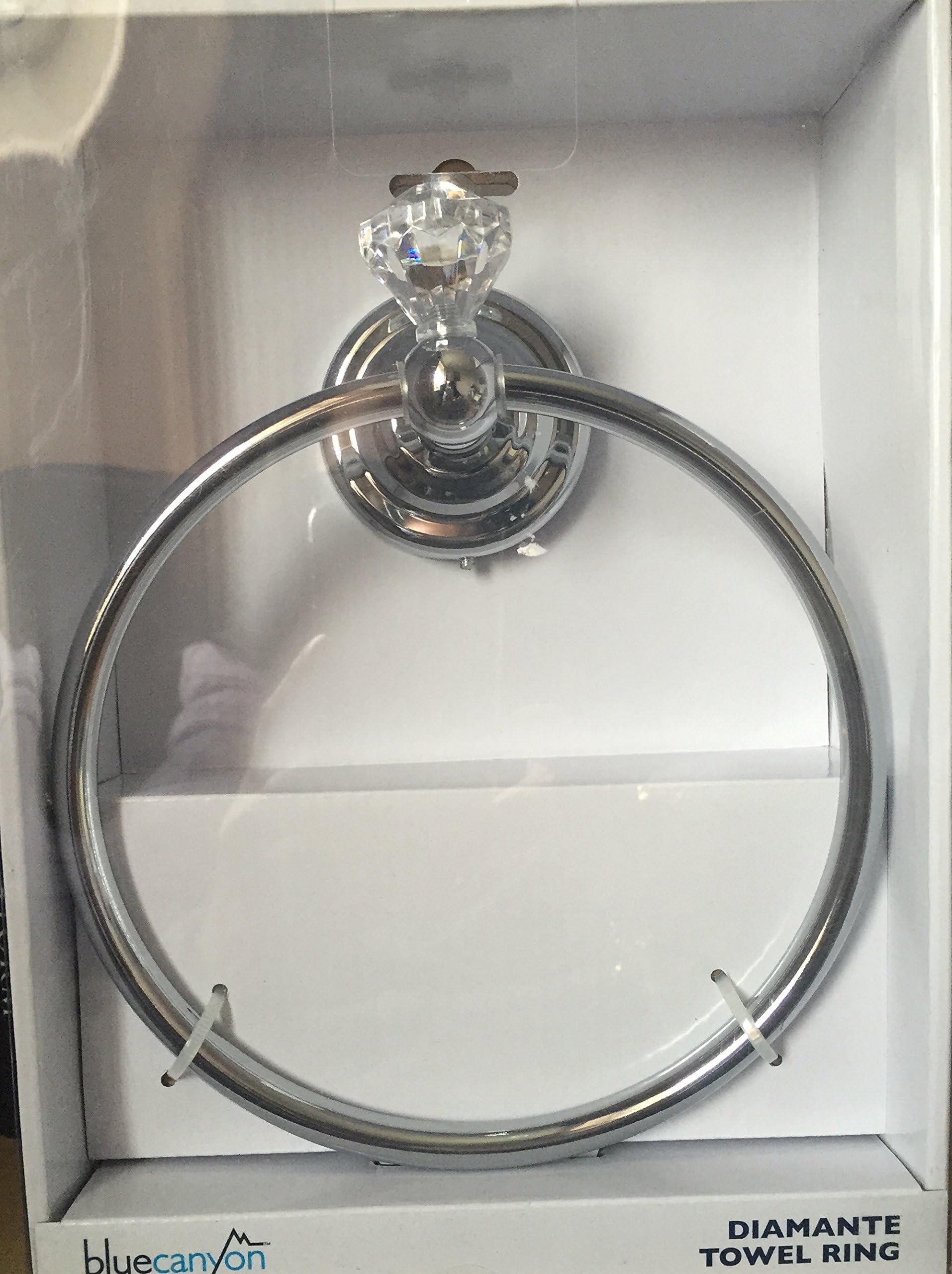 Blue Canyon Diamond Wall Towel Ring