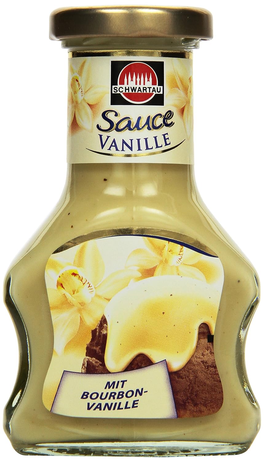 Schwartau Dessert Sauce BourbonVanille, 8er Pack (8 x 125 g) Amazon