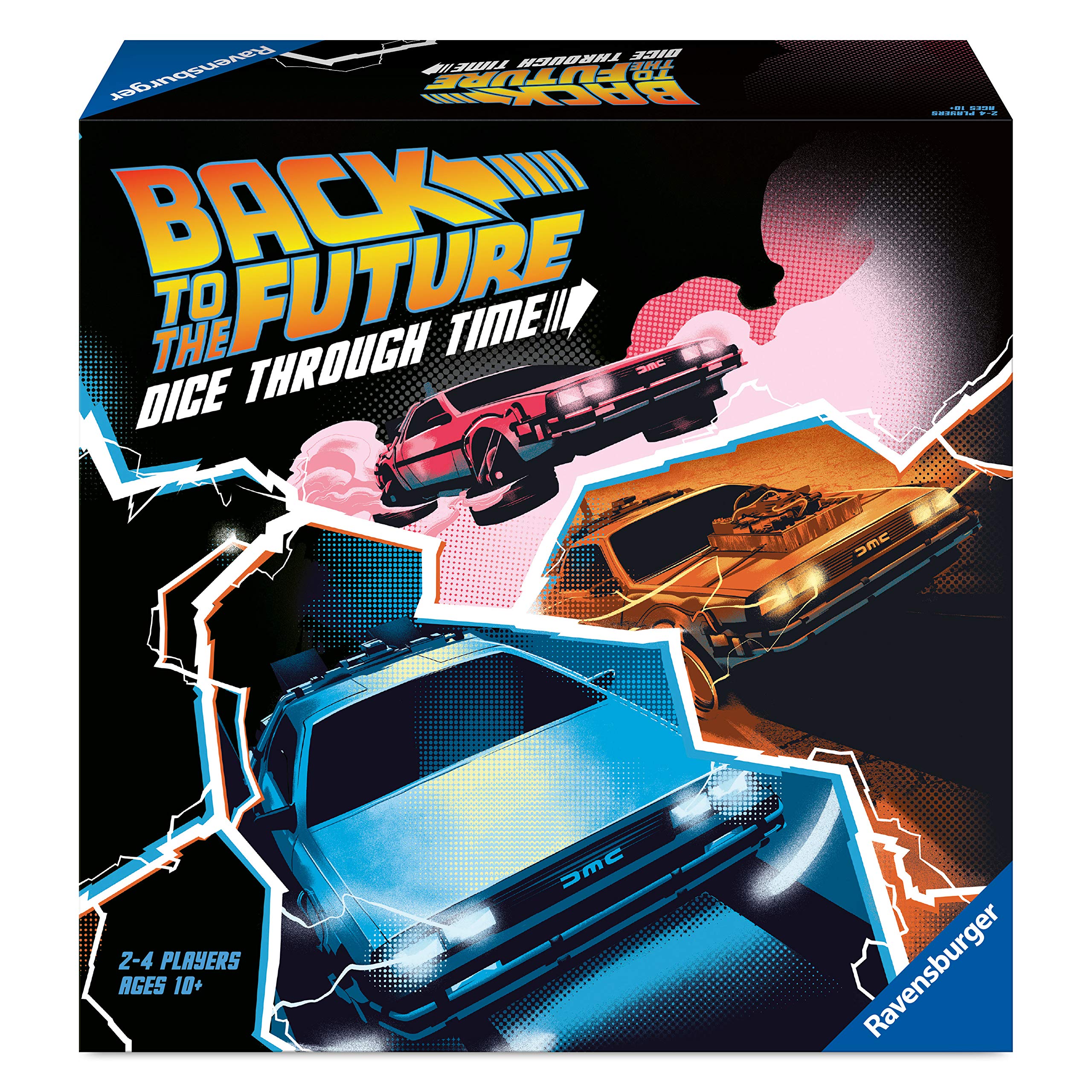 Ravensburger Back to the Future - Immersive Strategy Board Game for Adults and Kids Age 10 Years Up - 2 to 4 Players - Dice Through Time