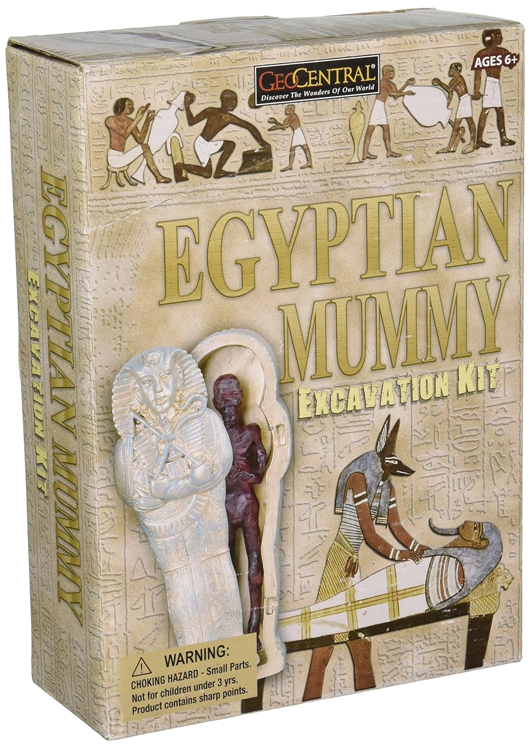 Egypt Mummy Excavation Kit Toys & Games