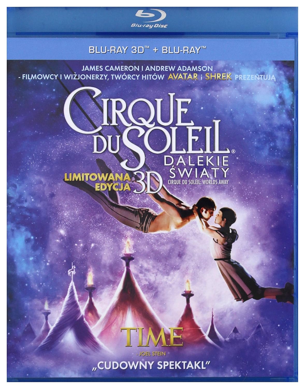 Cirque du Soleil: Worlds Away [Blu-Ray]+[Blu-Ray 3D] (English audio. English subtitles)