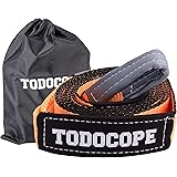 TODOCOPE 3"x20ft 33,000lb Break Strength Heavy Duty Recovery, Reinforced Loops Protective Sleeves,Storage Bag Tree Saver, Win