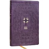 NRSVCE Sacraments of Initiation Catholic Bible, Purple Leathersoft, Comfort Print