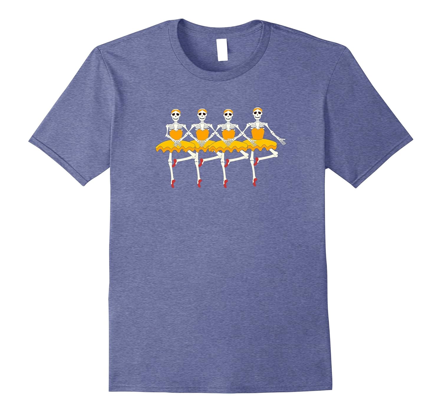 Halloween Shirts for Dancers Funny Skeleton Dancers-Rose