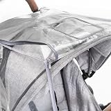 Zamboo Universal Rain Cover for Pushchair and Pram with Zip Opening view 7