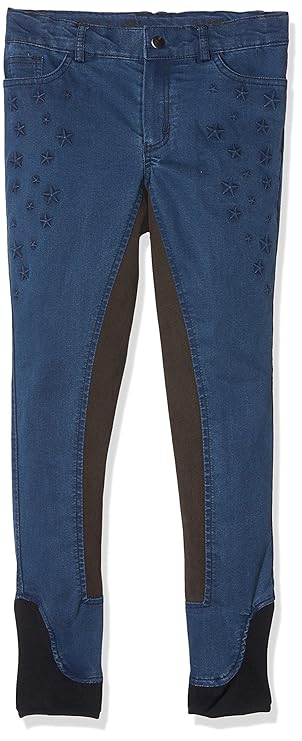 Bibi & Tina Damen Jeans-Reithose -Girls Vs. Boys Stars
