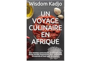Un voyage culinaire en Afrique: Des recettes savoureuses et peu utilisées d'une société importante. Pour débutants et avancés