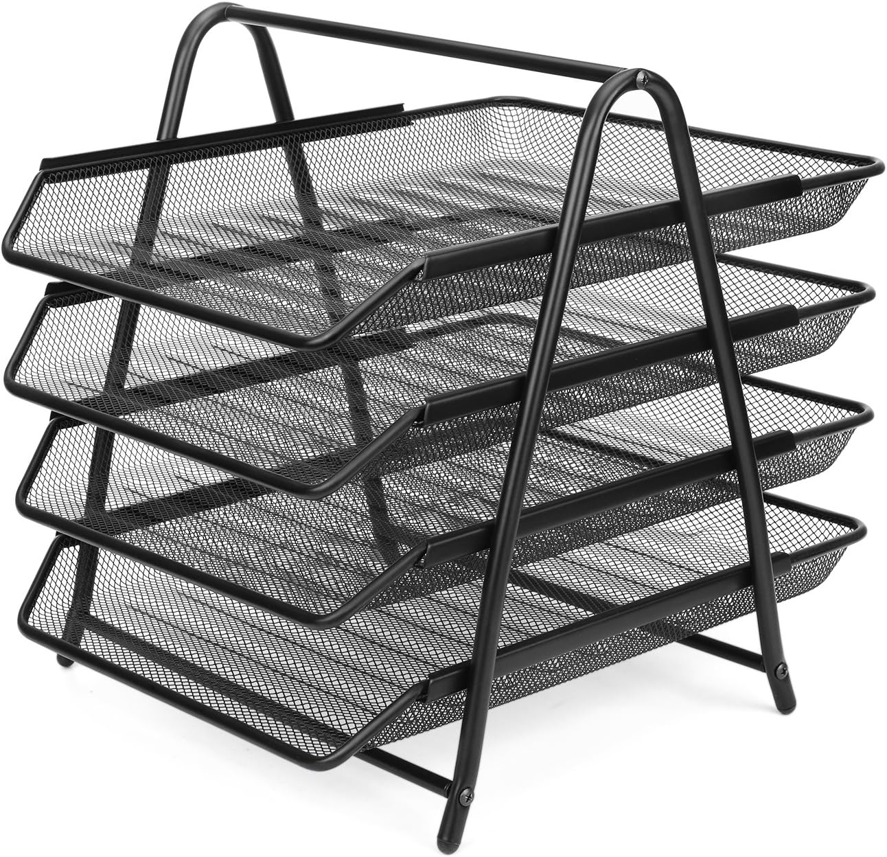 Flexzion Desk Document File Organizer Tray Desktop Tabletop Paper