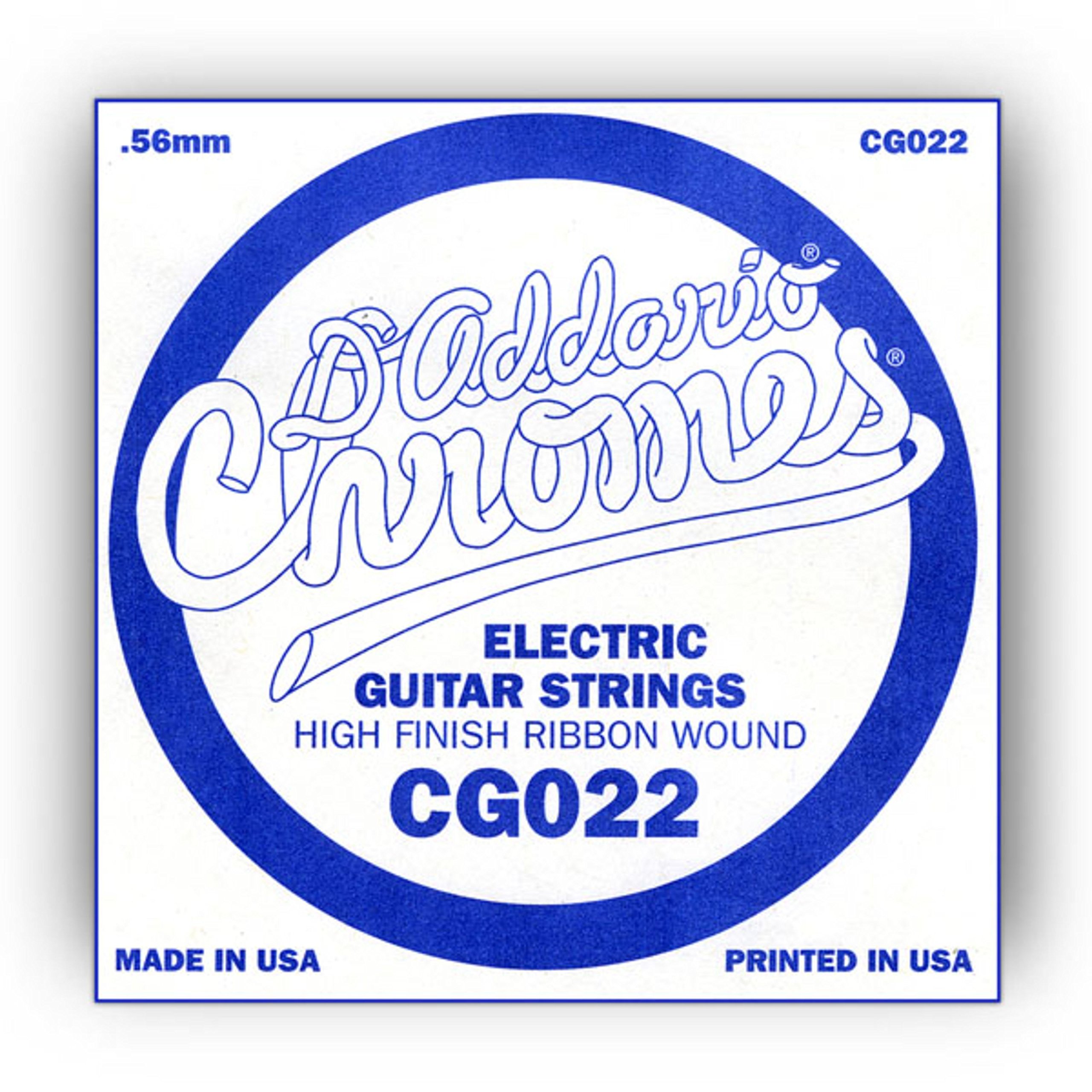 D'Addario .022 Flat Wound Single String for Electric Guitar — image 1