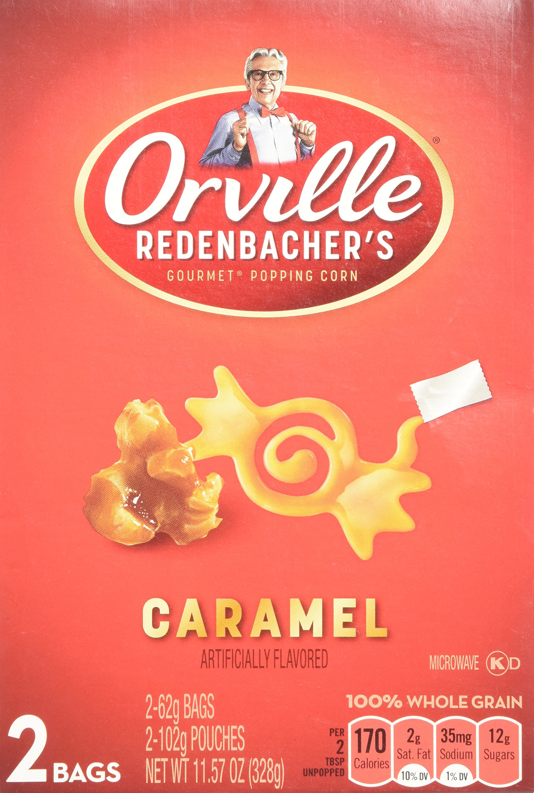 Orville Redenbacher's Popcorn, MeltOn Caramel, Classic Bag