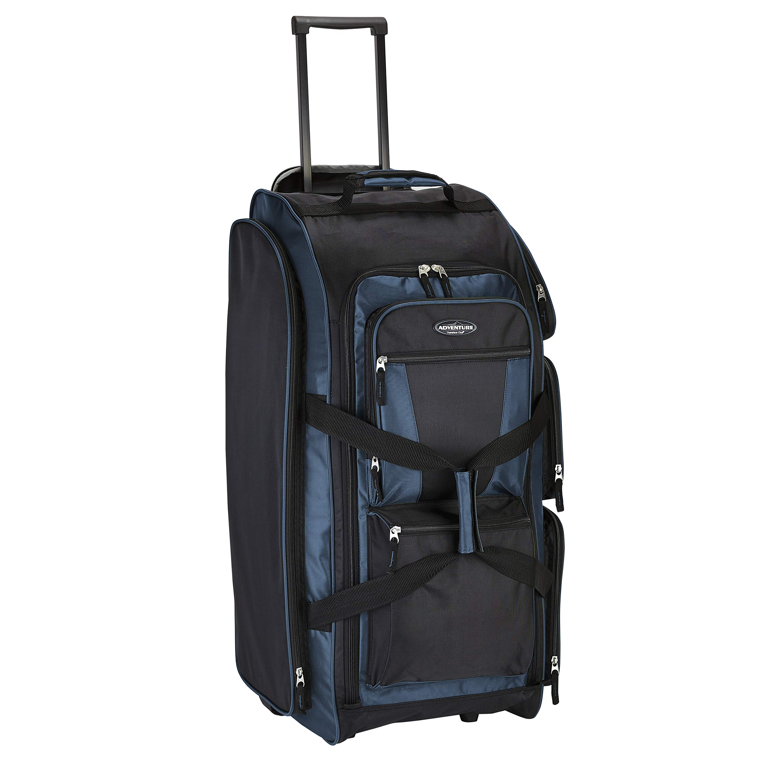 Travelers Club Xpedition 30 Inch Multi-Pocket Upright Rolling Duffel Bag