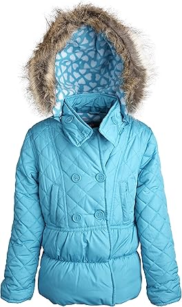 baby blue bubble coat