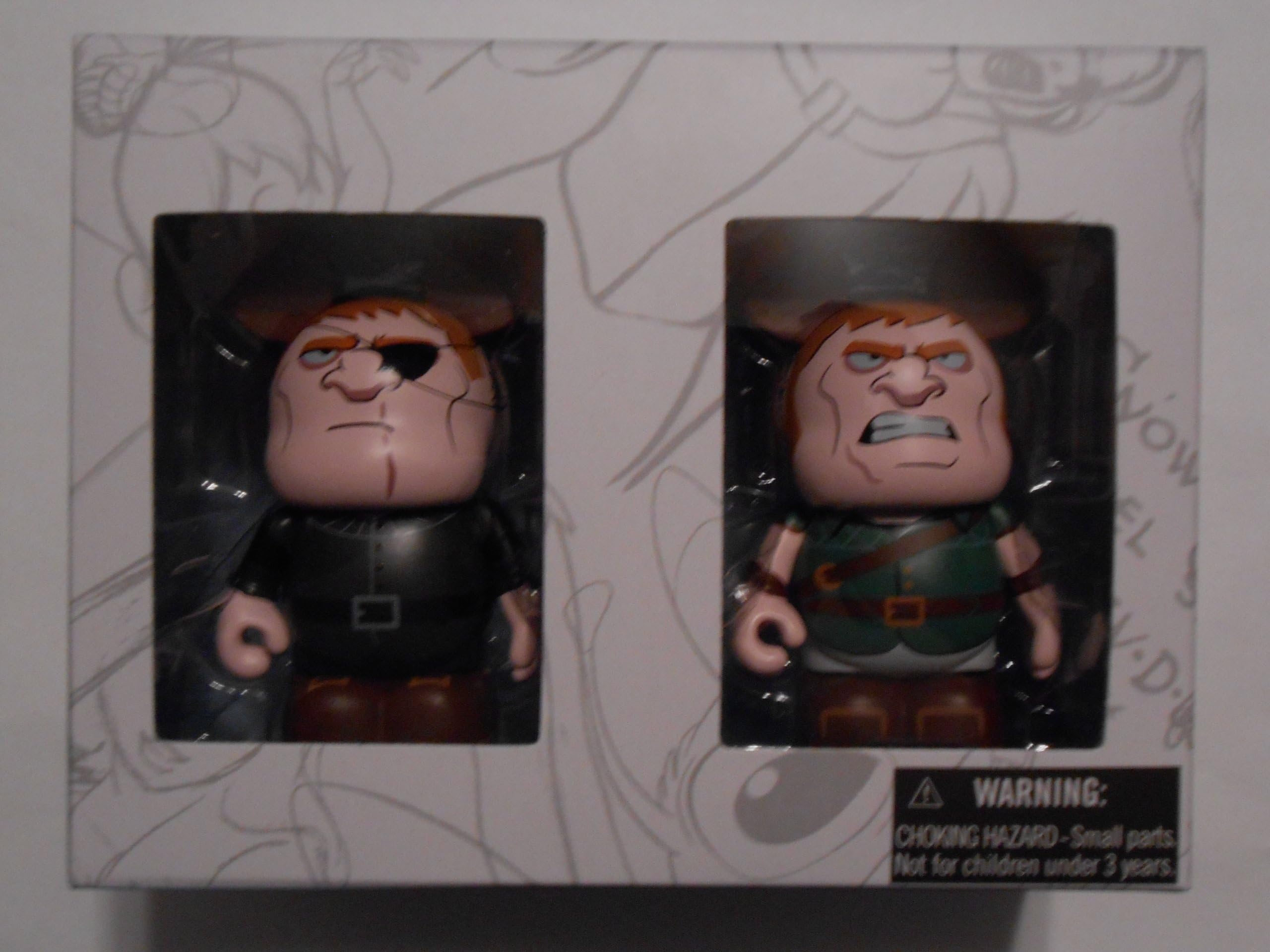 Disney Vinylmation 3'' Figure Animation Series 3 Stabbington Brothers Tangled Combo Pack CUTE Limited Edition 1000