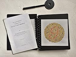 Ishihara Test Chart Books for Color Deficiency 38