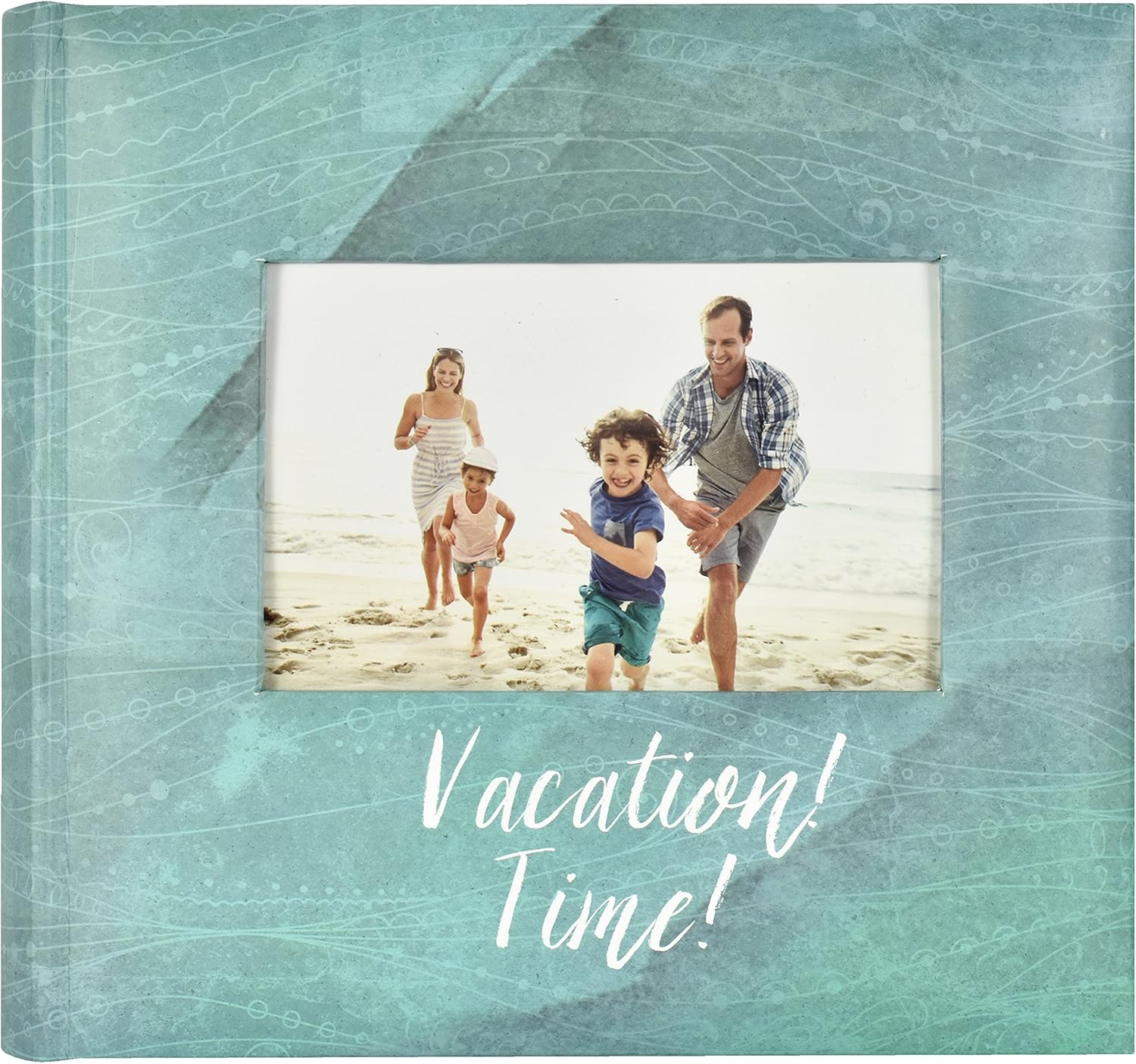 MCS Vacation Time Travel Photo Album, 8.5 x 8.5, Blue