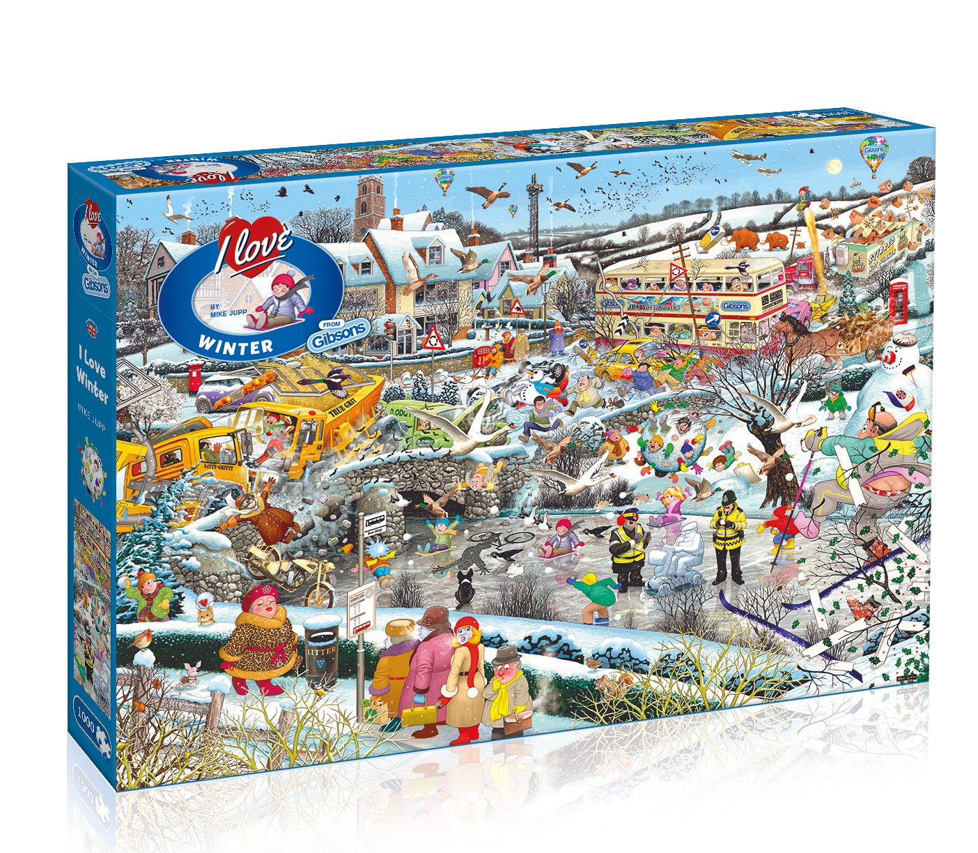 Gibsons I Love Winter Jigsaw Puzzle 1000 Piece Buy Online In Bosnia And Herzegovina At Bosnia Desertcart Com Productid