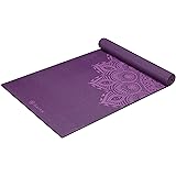 Gaiam Yoga Mat - Premium 6mm Print Extra Thick Non Slip Exercise & Fitness Mat for All Types of Yoga, Pilates & Floor Workout