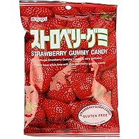 KASUGAI GUMMIES Strawberry Gummy Candies, 3.77 Ounce