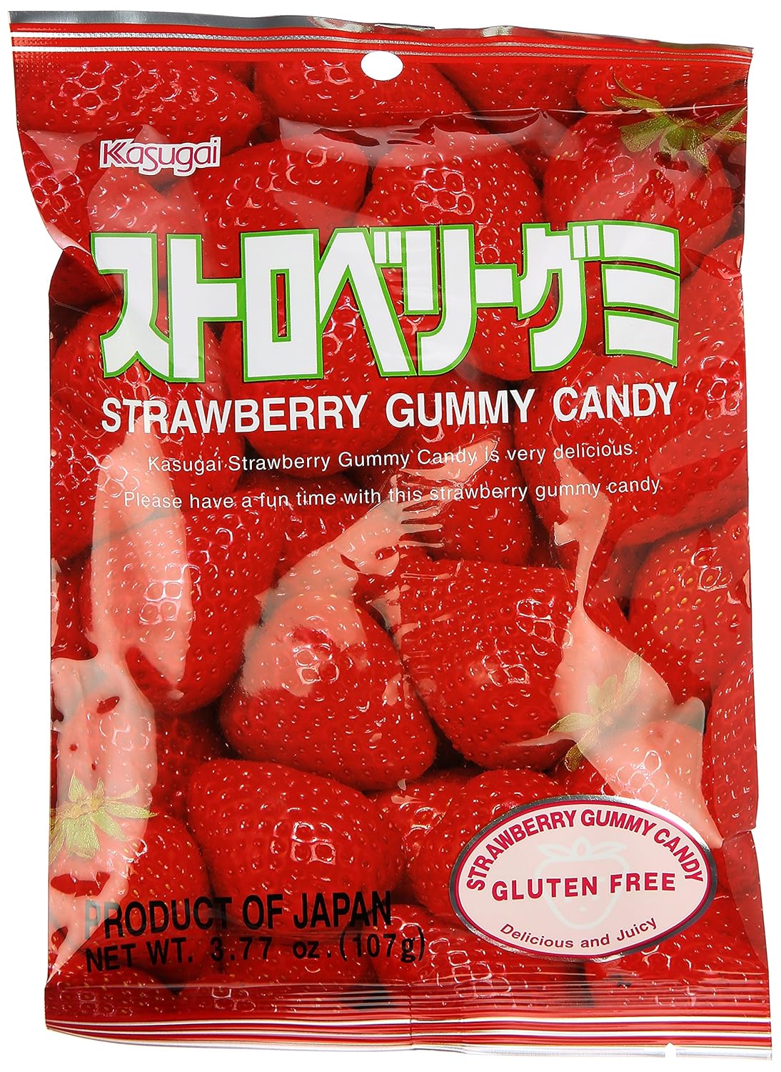 Kasugai Strawberry Gummy Candies Amazon.co.uk Grocery