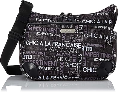 Amazon エルトラベル ショルダー 2el1361sd レディース Bk Elle Travel エルトラベル ショルダーバッグ