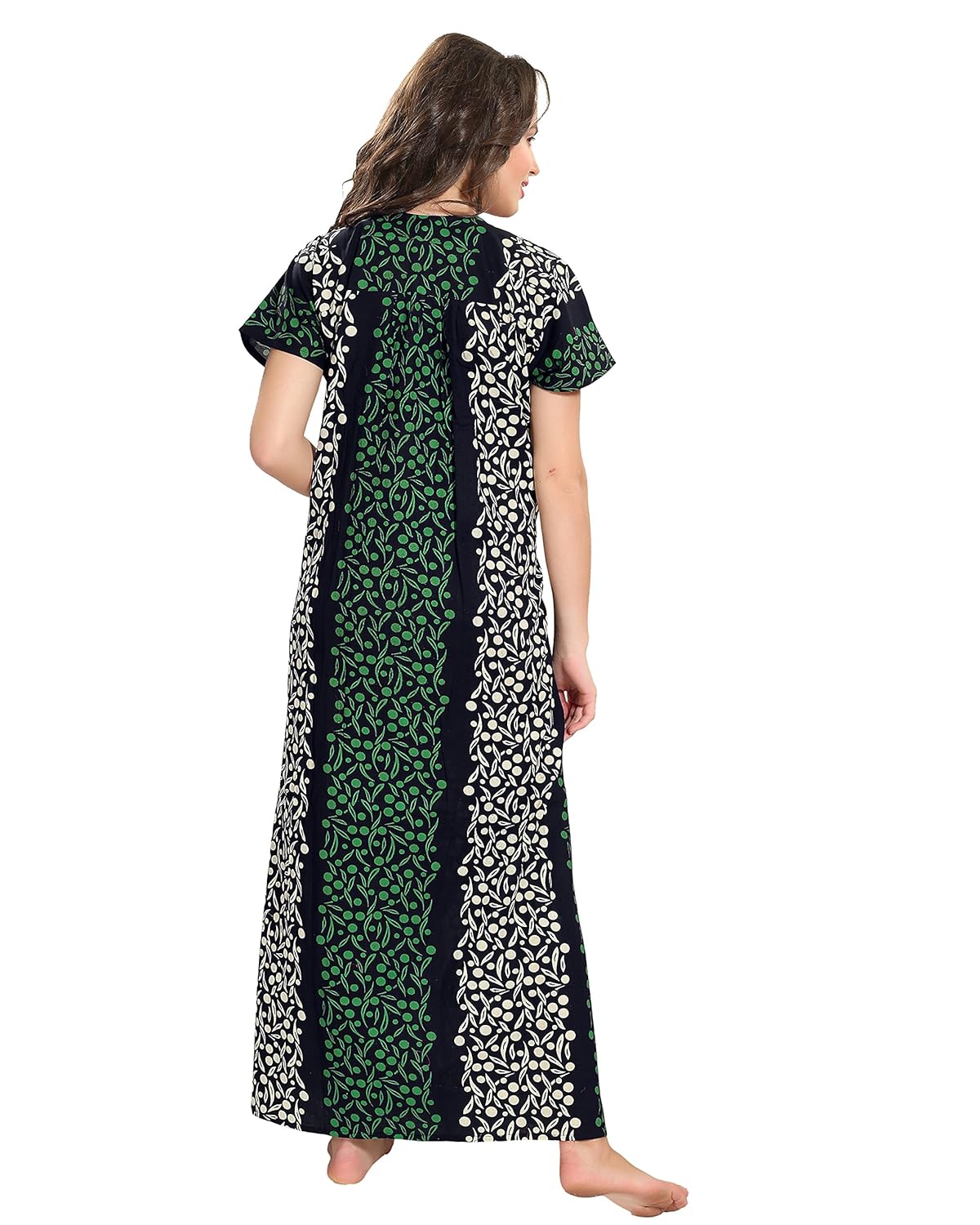 av2 women's cotton printed nighty