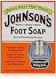 Johnson's Foot Soap 4-Count (3-Pack)4 oz