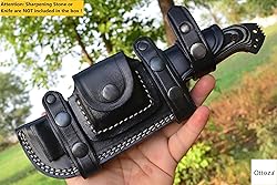 Ottoza TOP Grain Leather Knife Sheaths for Fixed