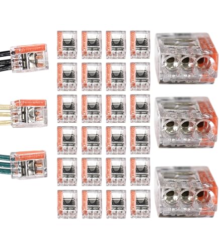 Gardner Bender PushGard 8-Port Wire Connectors (10-Pack) – Quick, Secure Push-In Connections For DIY & Pros - View #10